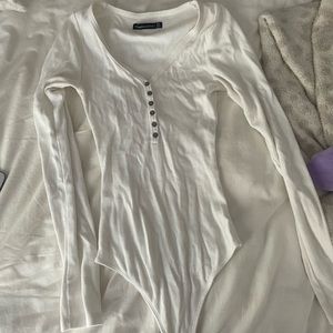 Abercrombie & Fitch Ribbed Bodysuit
